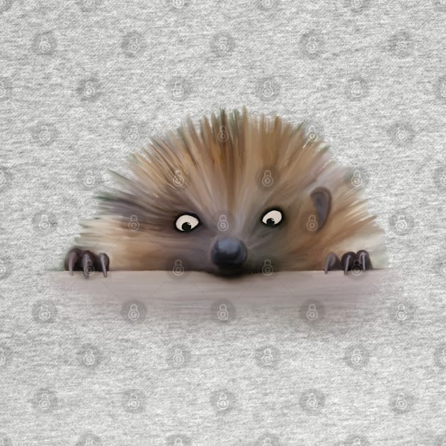 hedgehog by Lins-penseeltje